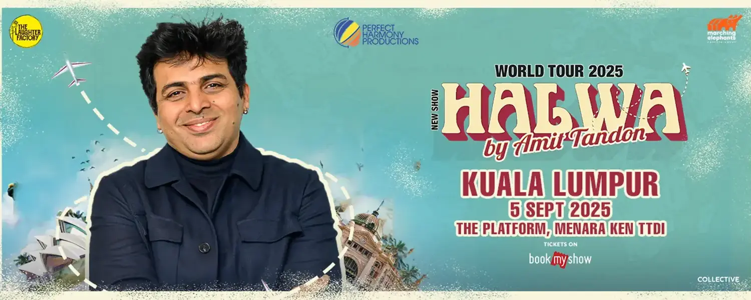 HALWA by Amit Tandon World Tour 2025 @ The Platform
