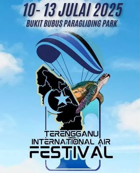 Terengganu International Air Festival (TIAF) 2025 @ Bukit Bubus Paragliding Park