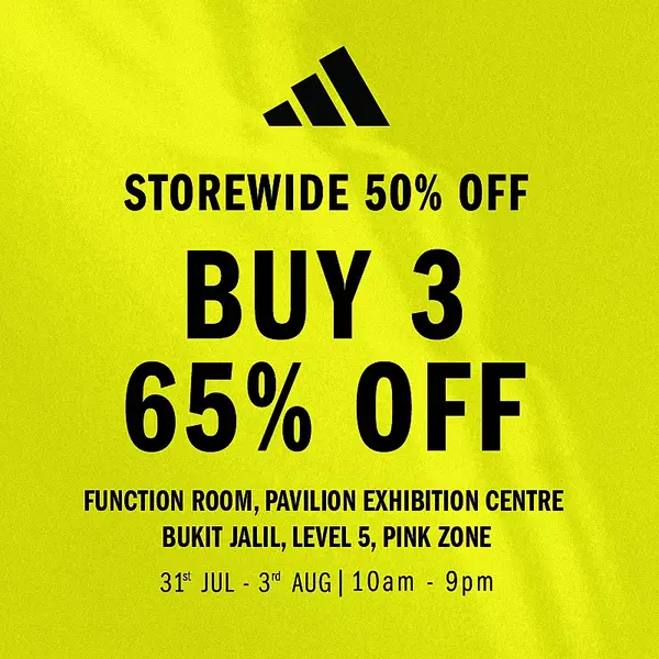 Adidas Clearance Fair 2025 @ Pavilion Bukit Jalil