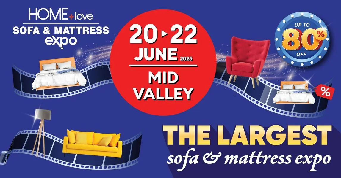HOMElove Sofa & Mattress Expo 2025 @ Mid Valley KL