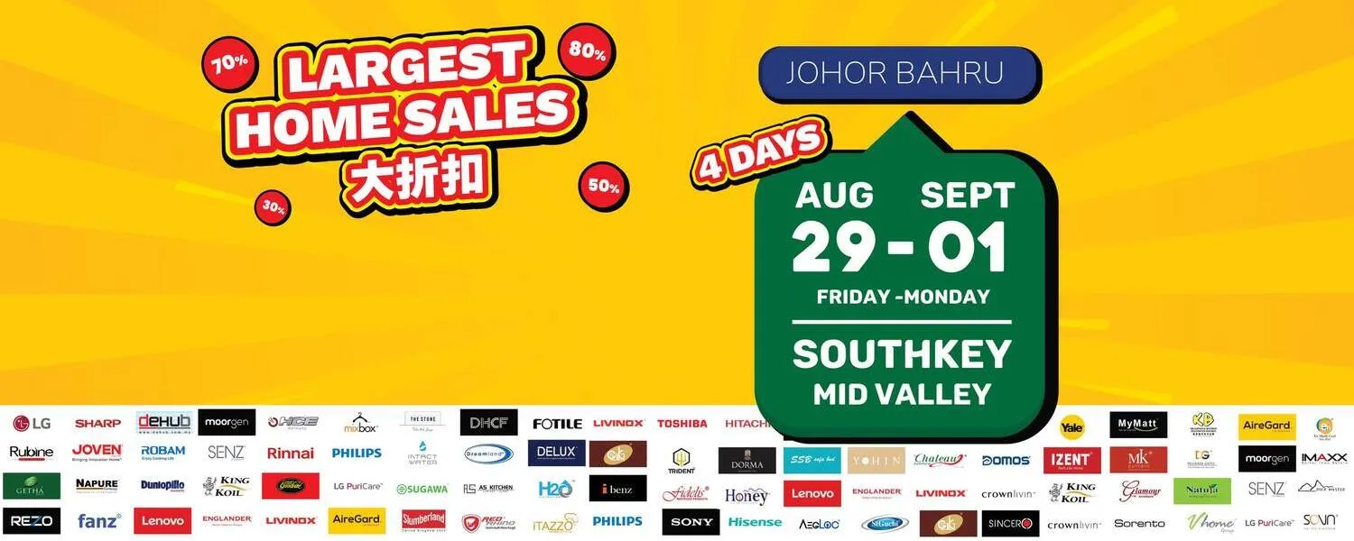 HOMEs – Home Living Exhibition 2025 @ Mid Valley Southkey