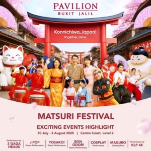 MATSURI Festival – “Konnichiwa, Japan! Together, Here” @ Pavilion Bukit Jalil