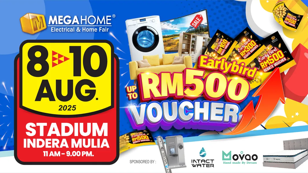 Megahome Electrical & Home Fair 2025 @ Stadium Indera Mulia