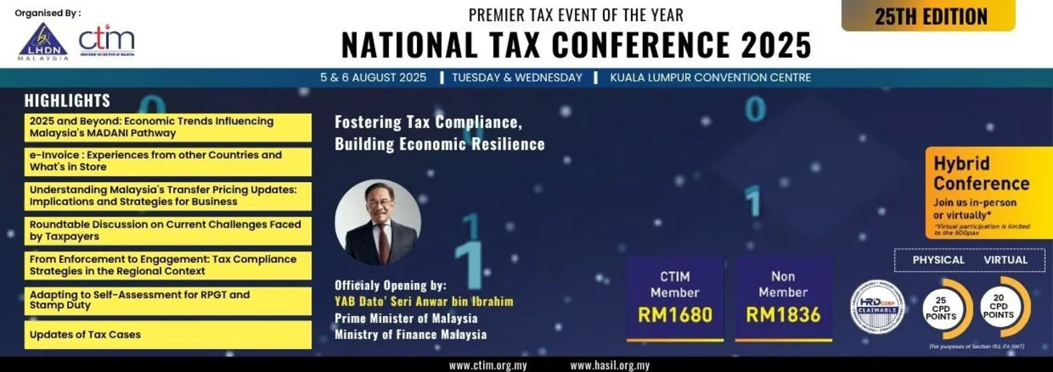 National Tax Conference 2025 @ KLCC