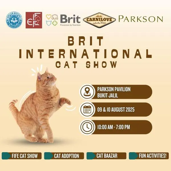 BRIT International Cat Show 2025 @ Pavilion Bukit Jalil
