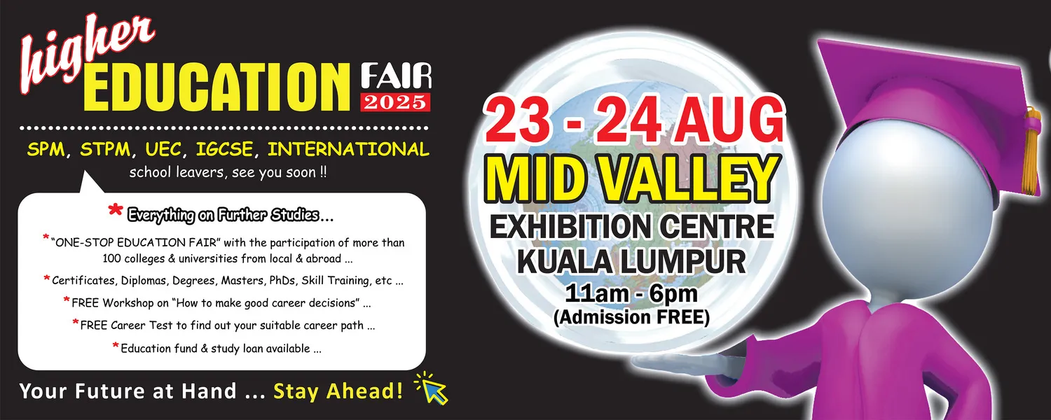 Higher Education Fair 2025 @ Mid Valley KL