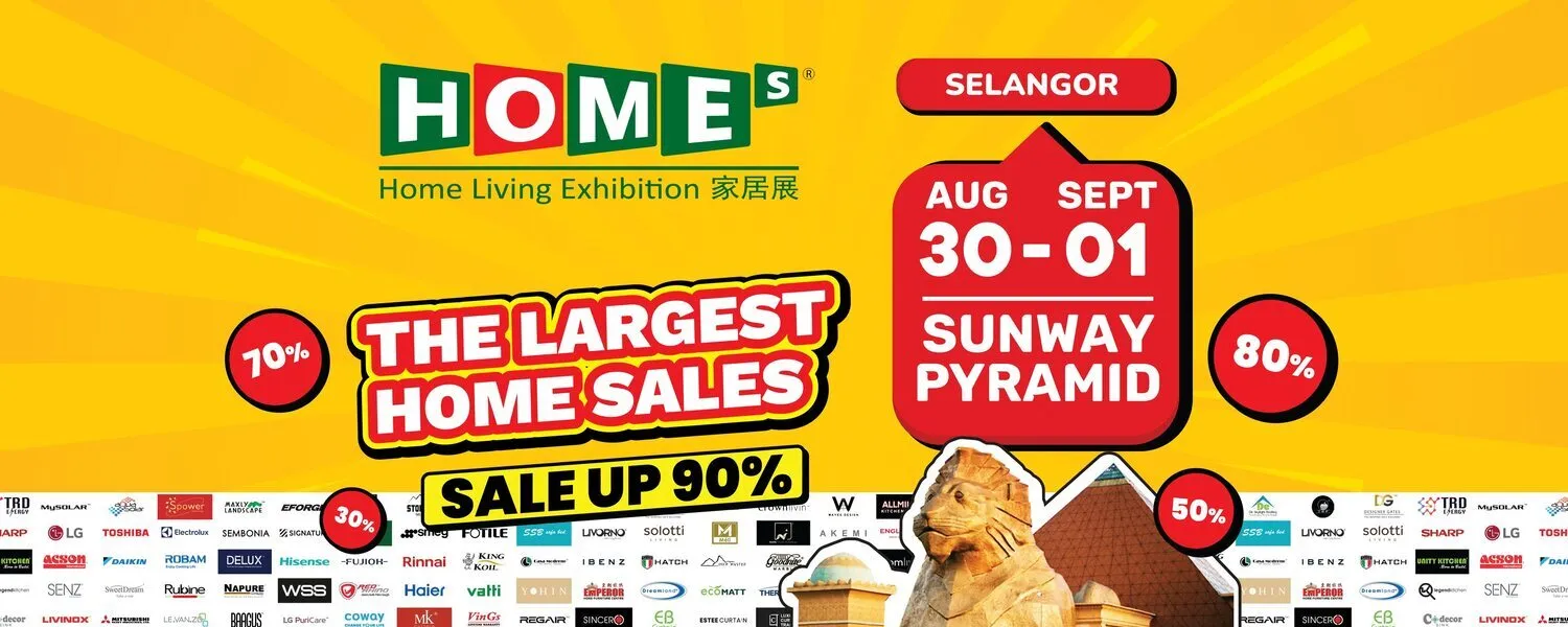 HOMEs – Home Living Exhibition 2025 @ Sunway Pyramid