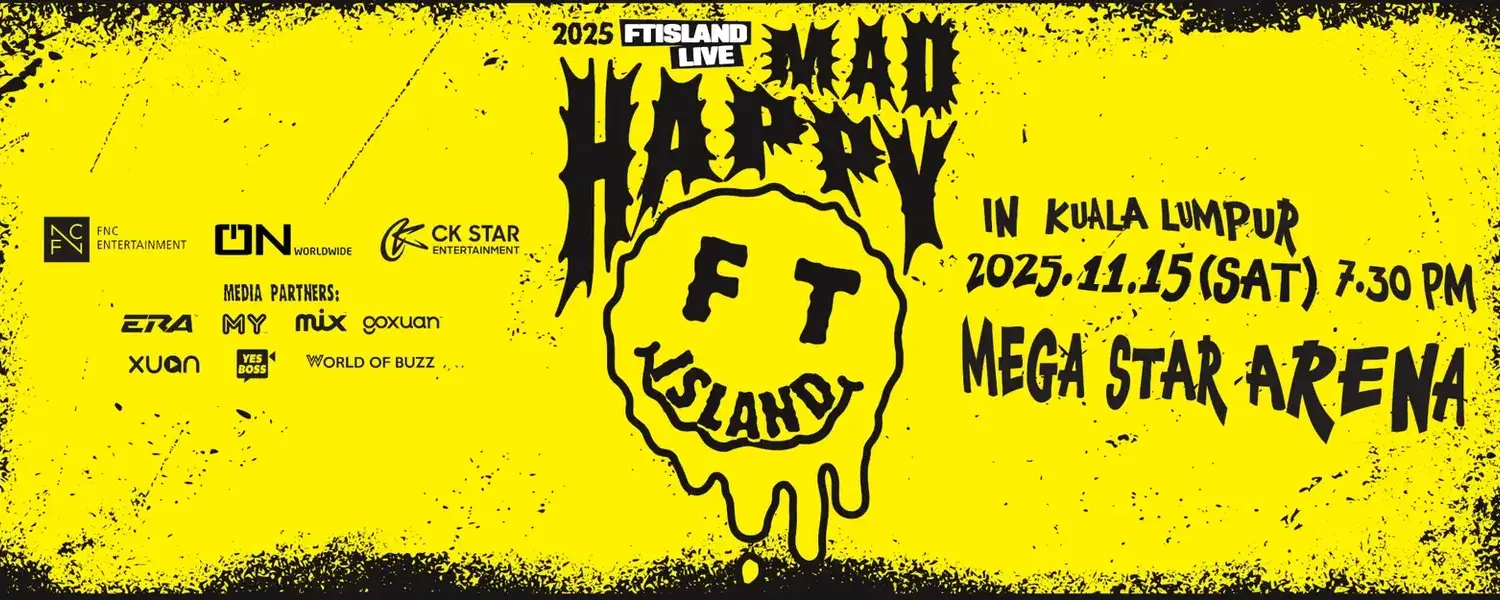 FTISLAND LIVE ‘MAD HAPPY’ 2025 @ Mega Star Arena
