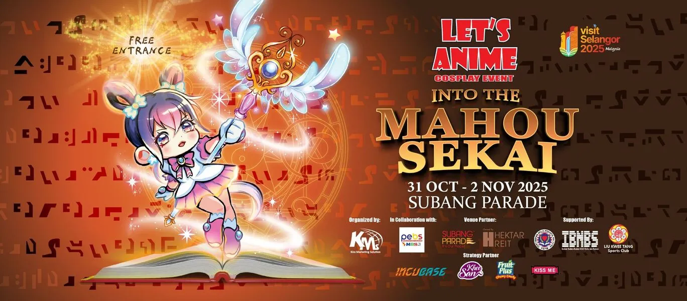 Let’s Anime Cosplay Event: Into the Mahou Sekai 2025 @ Subang Parade