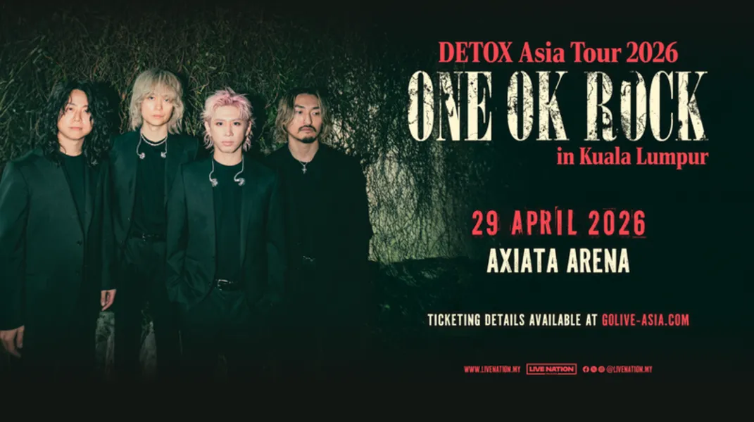 ONE OK ROCK DETOX Asia Tour 2026 @ Axiata Arena