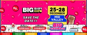 BIG Baby Expo 2025 – Year End Sale @ Mid Valley KL