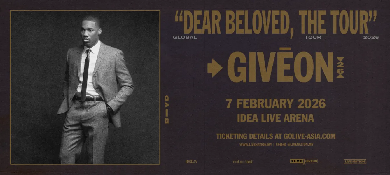 GIVĒON – Dear Beloved The Tour 2026 @ Idea Live Arena