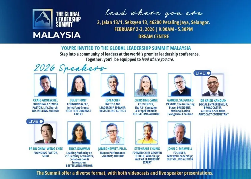 The Global Leadership Summit 2026 (GLS26) @ Kuala Lumpur
