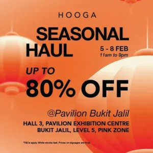 HOOGA Mega Sales 2026 @ Pavilion Bukit Jalil