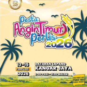 Pesta Angin Timur Perlis 2026 @ Dataran Kangar Jaya