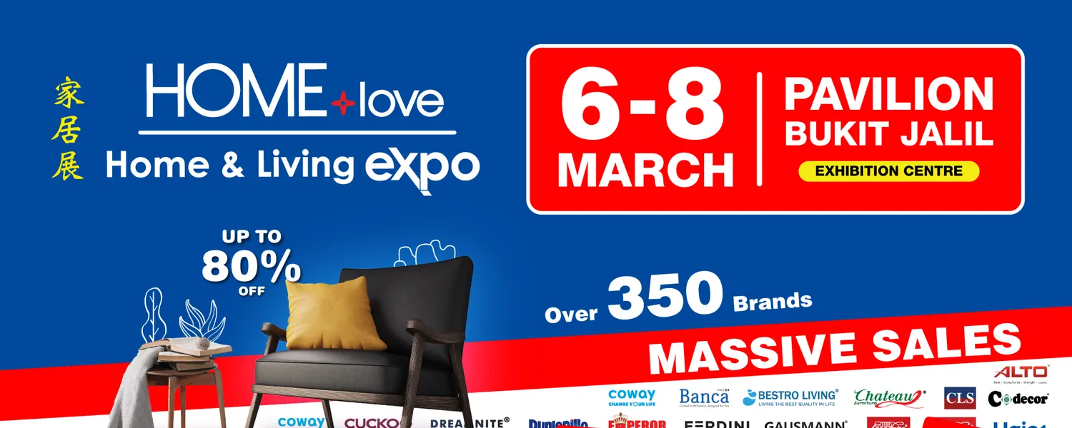 HOMElove Home & Living Expo 2026 @ Pavilion Bukit Jalil