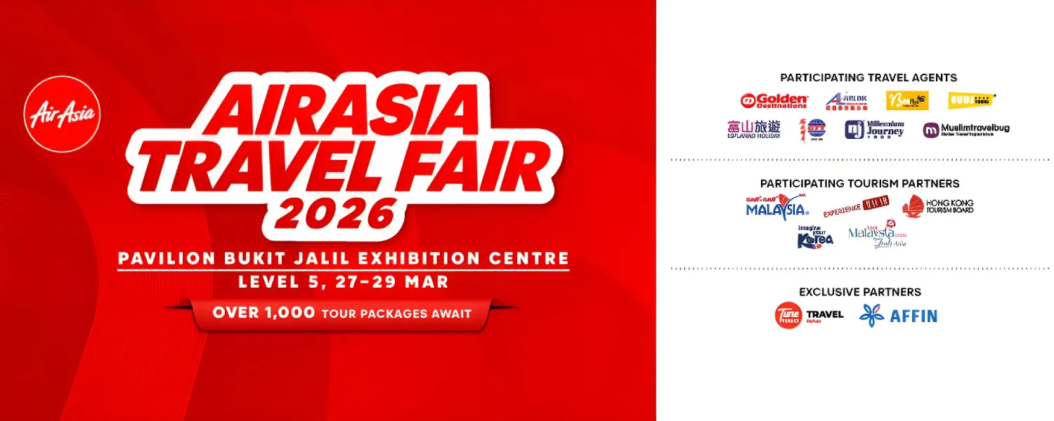 AirAsia Travel Fair 2026 @ Pavilion Bukit Jalil