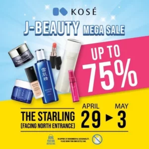 KOSÉ J‑Beauty Mega Sale 2026 @ The Starling Mall
