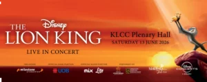 Disney’s The Lion King Live in Concert 2026 @ KLCC