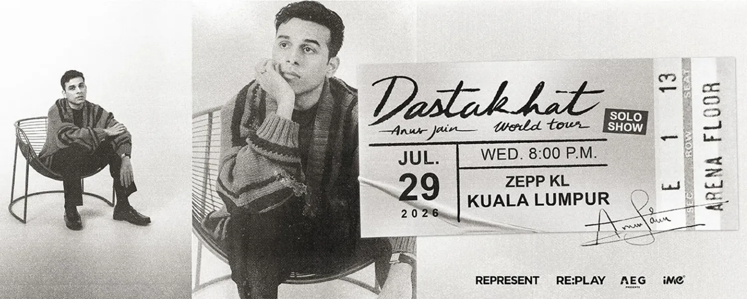 Anuv Jain “Dastakhat” World Tour 2026 @ Zepp KL