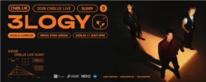 2026 CNBLUE Live World Tour ‘3LOGY’ in Kuala Lumpur @ Sungei Wang