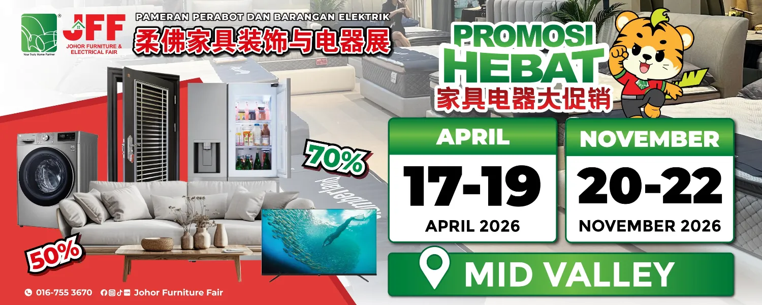 Johor Furniture & Electrical Fair 2026 @ Mid Valley Southkey