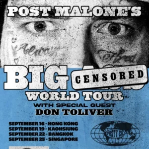 Post Malone Presents The BIG Stadium World Tour 2026 @ TM Nasional Stadium