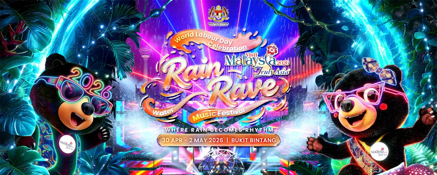 Rain Rave Water Music Festival 2026 @ Bukit Bintang