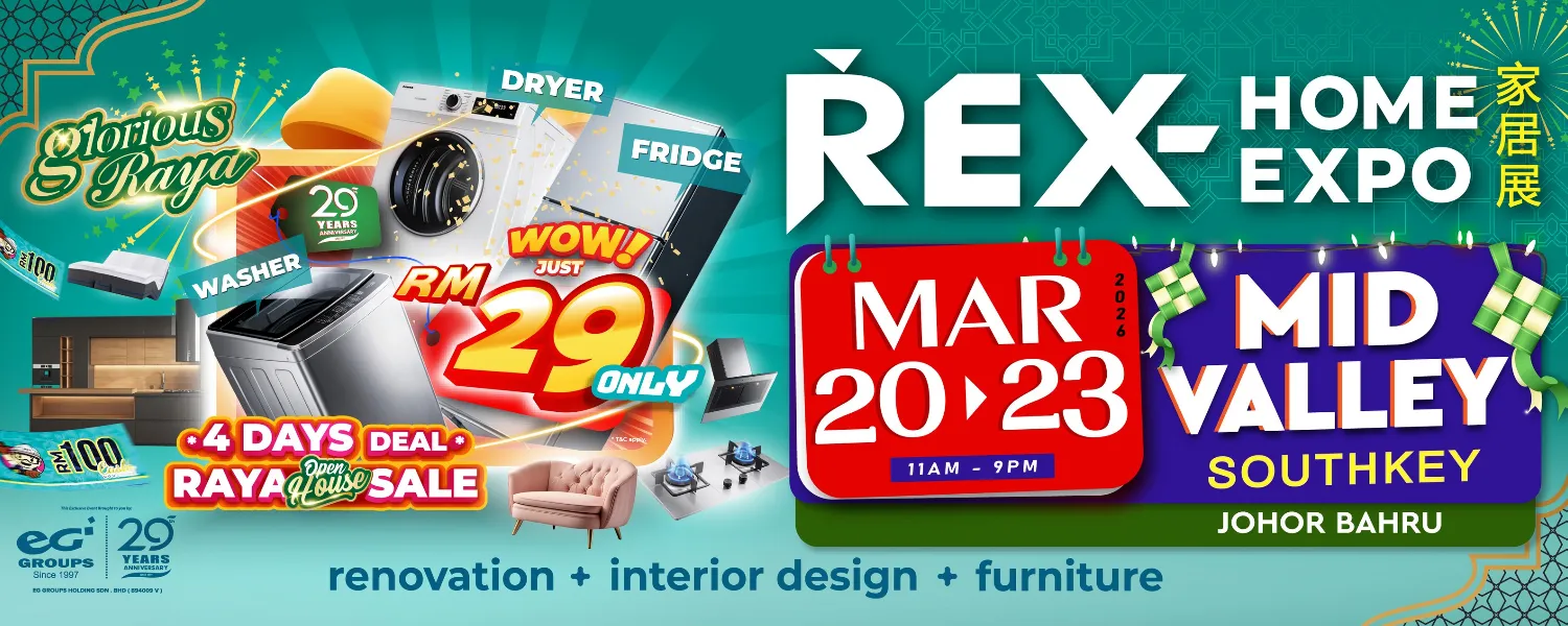 REX Home Renovation Expo 2026 @ Mid Valley Southkey