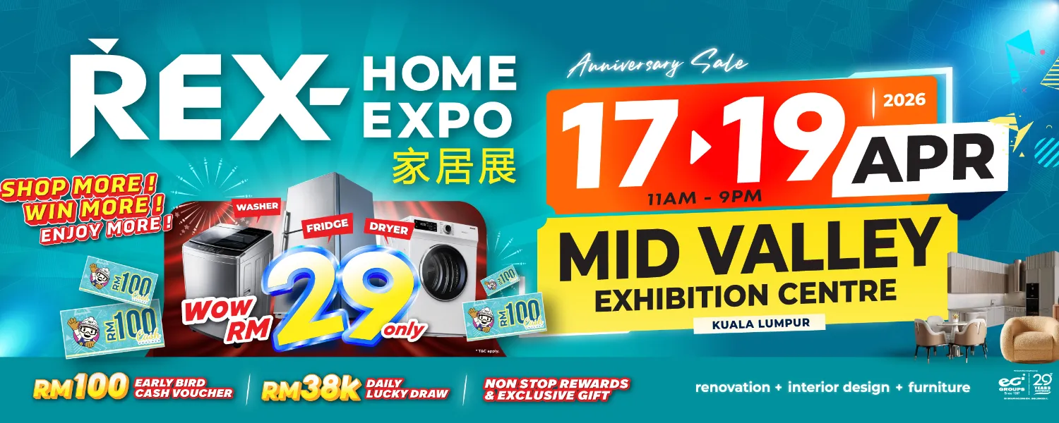REX Home Renovation Expo 2026 @ Mid Valley KL