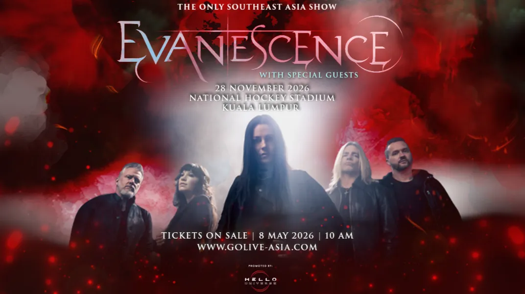 Evanescence Live in Kuala Lumpur 2026 @ Bukit Jalil