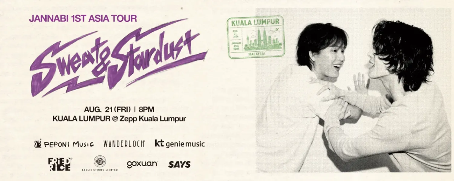 JANNABI “Sweat & Stardust” 1st Asia Tour 2026 @ Zepp KL