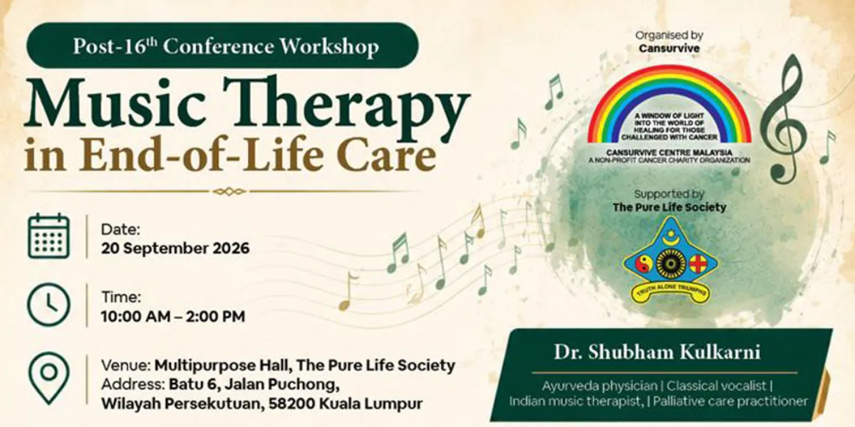 Music Therapy in End‑of‑Life Care Workshop 2026