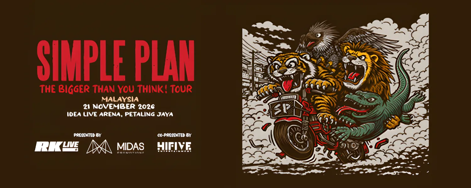 Simple Plan “Bigger Than You Think!” Tour 2026 @ Idea Live Arena