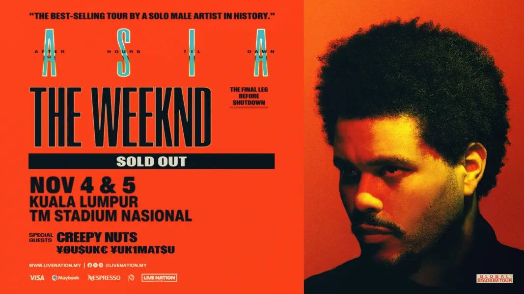 The Weeknd “After Hours Til Dawn” Tour 2026 @ TM National Stadium