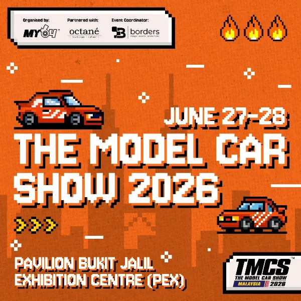 The Model Car Show (TMCS) Malaysia 2026 @ Pavilion Bukit Jalil