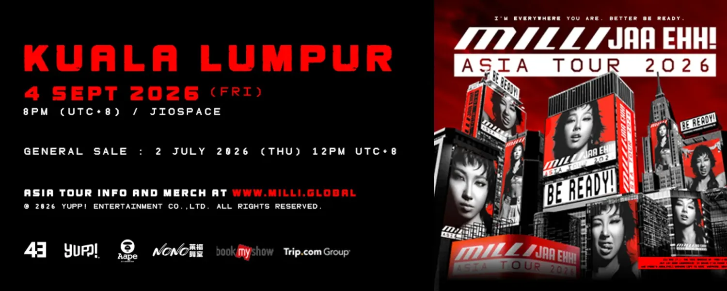 MILLI “JAA EHH!” Asia Tour 2026 @ JioSpace