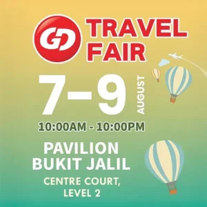 GD Travel Fair 2026 @ Pavilion Bukit Jalil