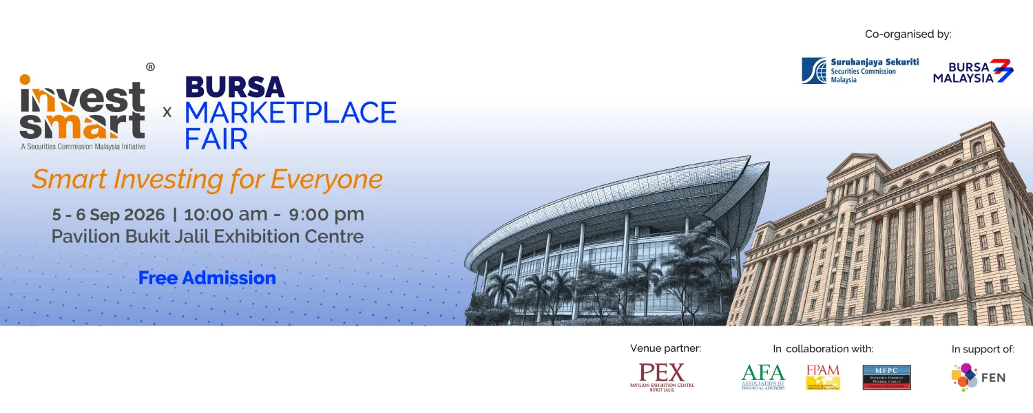 InvestSmart® x Bursa Marketplace Fair 2026 @ Pavilion Bukit Jalil