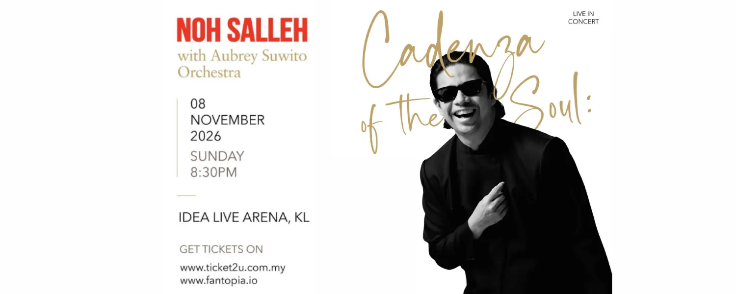 Cadenza of the Soul: Noh Salleh with Aubrey Suwito Orchestra Live 2026 @ Ideal Live Arena
