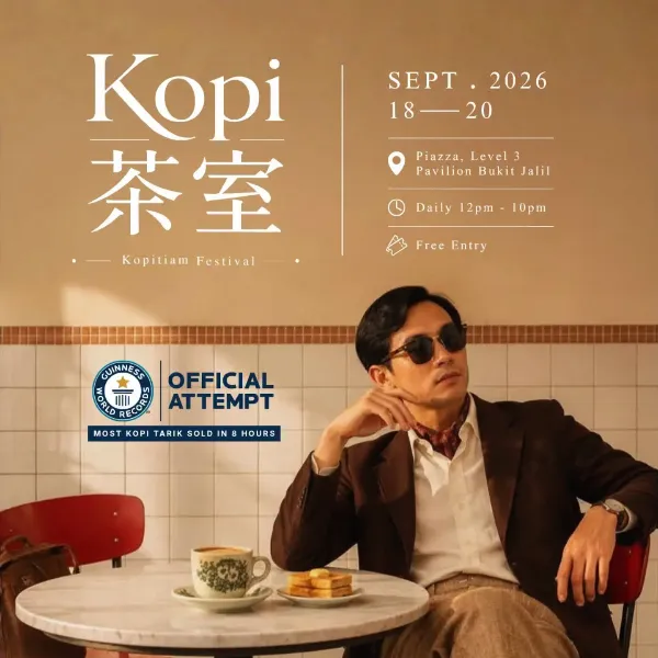 Kopitiam Fest × Guinness World Records 2026 @ Pavilion Bukit Jalil